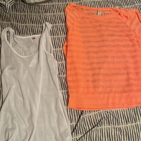 Coral long sleeve double layer tee - Picture 3 of 5